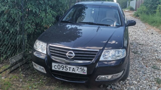 Ухоженный Nissan Almera Classic под рекламу